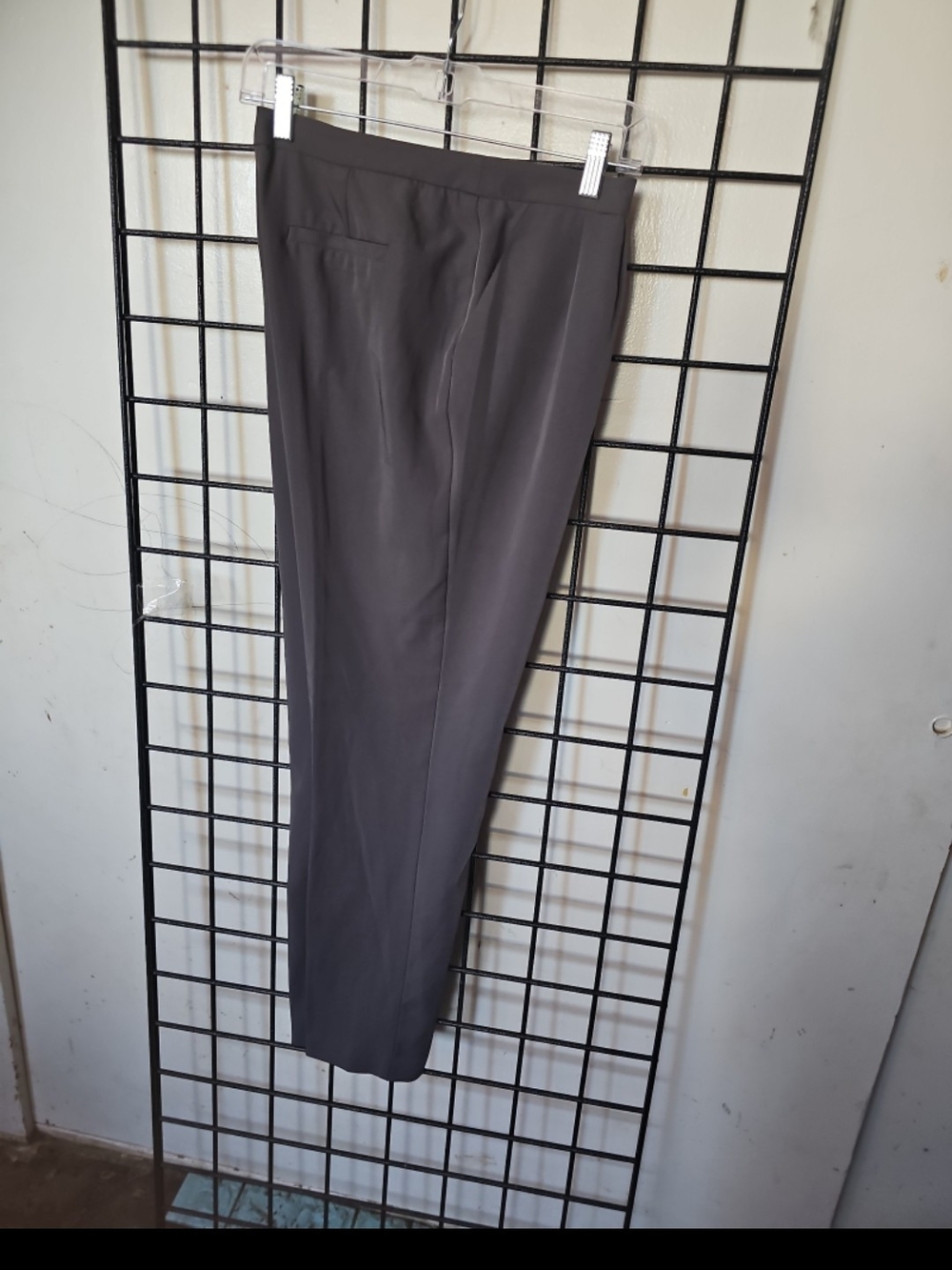 Forever 21 Women's Straight Leg Dress Pants - Gray